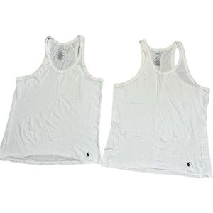Polo by Ralph Lauren white tank top undershirt S